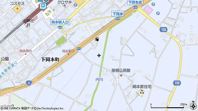 〒329-1104 栃木県宇都宮市下岡本町の地図