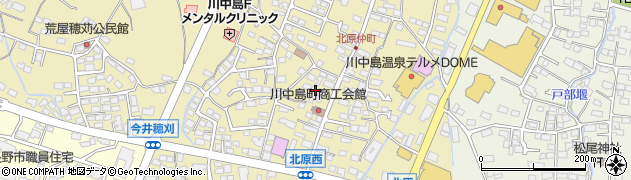 長野県長野市川中島町今井1697周辺の地図