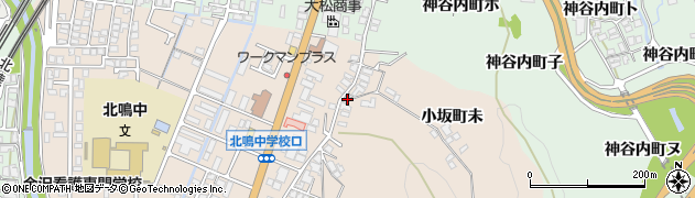 石川県金沢市小坂町北291周辺の地図