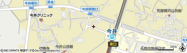 長野県長野市川中島町今井309周辺の地図