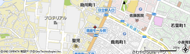 香陵住販株式会社　日立店周辺の地図