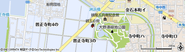 石川県金沢市普正寺町３の85周辺の地図