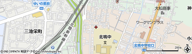 石川県金沢市小坂町北48周辺の地図