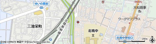 石川県金沢市小坂町北35周辺の地図