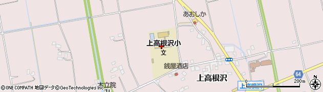 高根沢町立上高根沢小学校周辺の地図