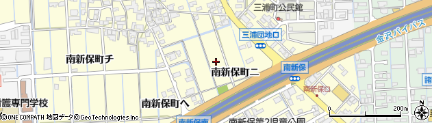 石川県金沢市南新保町ニ周辺の地図