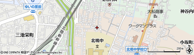 石川県金沢市小坂町北77周辺の地図