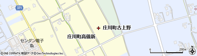 富山県砺波市庄川町高儀新周辺の地図