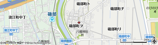 石川県金沢市磯部町（ヲ）周辺の地図