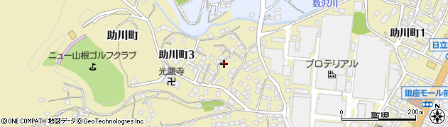 茨城県日立市助川町3丁目周辺の地図