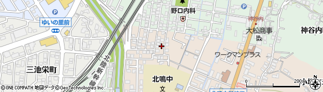 石川県金沢市小坂町北79周辺の地図