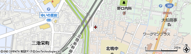 石川県金沢市小坂町北39周辺の地図