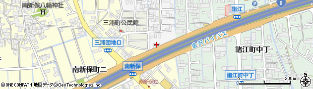 花太郎　金沢８号店周辺の地図