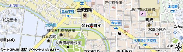 石川県金沢市金石本町イ周辺の地図