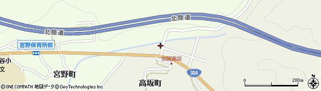石川県金沢市高坂町32周辺の地図