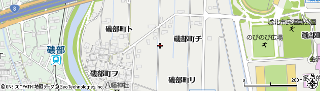 石川県金沢市磯部町チ3周辺の地図