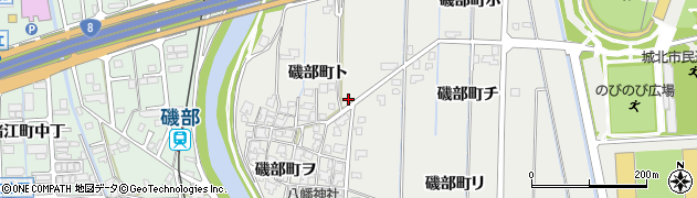 石川県金沢市磯部町ト周辺の地図
