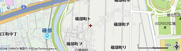 石川県金沢市磯部町（ト）周辺の地図