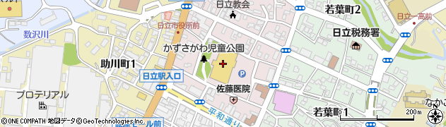 常陽銀行カスミ日立神峰店 ＡＴＭ周辺の地図