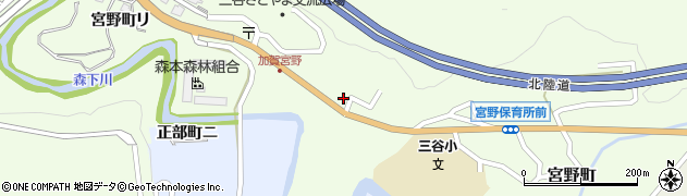 石川県金沢市宮野町（ト）周辺の地図