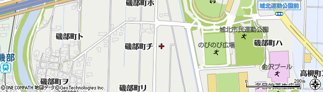 石川県金沢市磯部町チ32周辺の地図