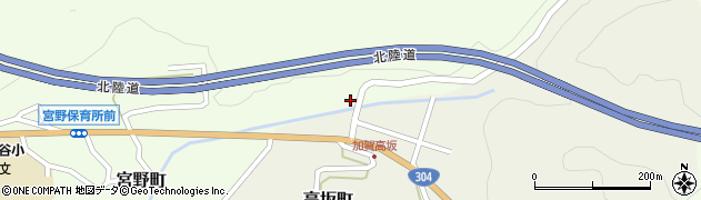 石川県金沢市宮野町（月）周辺の地図