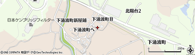 石川県金沢市下涌波町ホ163周辺の地図