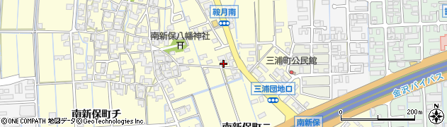 石川県金沢市南新保町ロ44周辺の地図