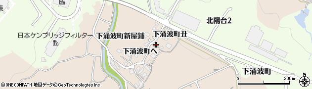 石川県金沢市下涌波町ホ164周辺の地図