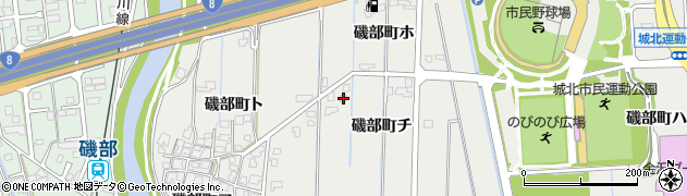 石川県金沢市磯部町チ周辺の地図