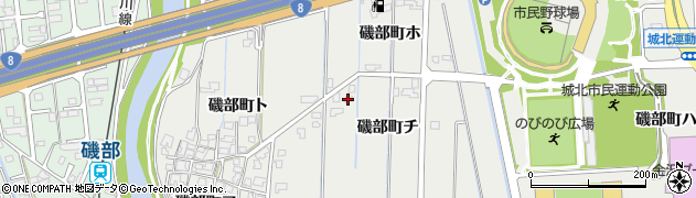 石川県金沢市磯部町（チ）周辺の地図