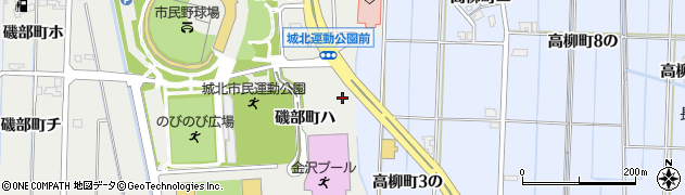 石川県金沢市磯部町（ハ）周辺の地図