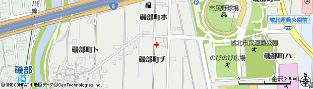 石川県金沢市磯部町チ26周辺の地図