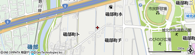 石川県金沢市磯部町チ9周辺の地図