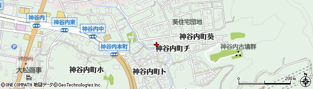 石川県金沢市神谷内町チ137周辺の地図