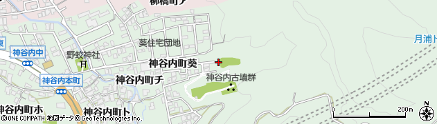 神谷内児童公園周辺の地図