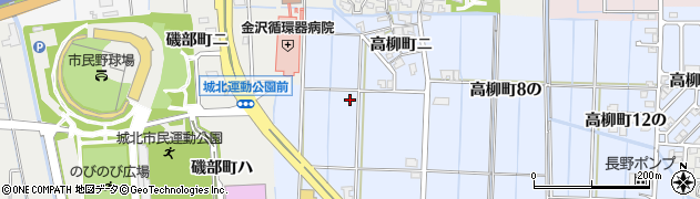 石川県金沢市高柳町（４の）周辺の地図