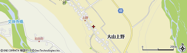 富山県富山市大山上野1188周辺の地図
