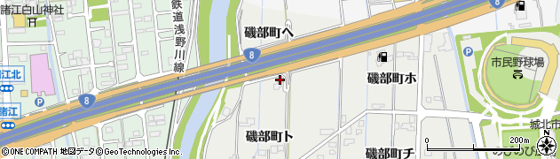 石川県金沢市磯部町ヘ周辺の地図