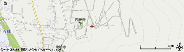 長野県長野市若穂川田周辺の地図