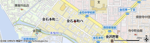 石川県金沢市金石本町ハ周辺の地図