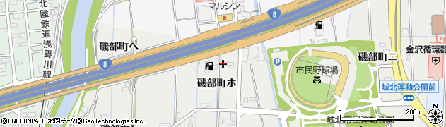 石川県金沢市磯部町（ホ）周辺の地図