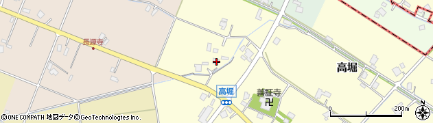 富山県南砺市高堀207周辺の地図