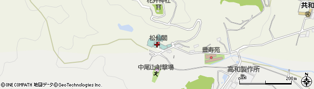 松仙閣周辺の地図