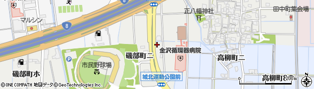 Ｊネットレンタカー金沢店周辺の地図