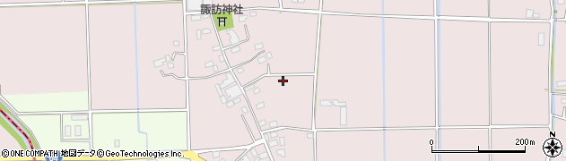 栃木県芳賀町（芳賀郡）八ツ木周辺の地図