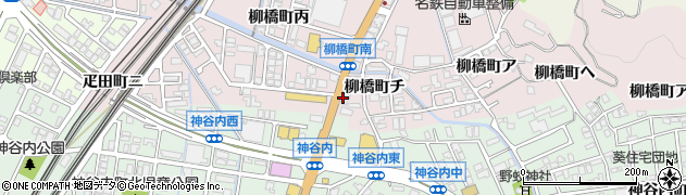 石川県金沢市柳橋町イ周辺の地図