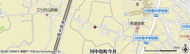 長野県長野市川中島町今井1208周辺の地図