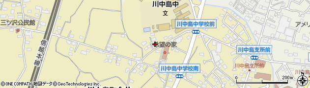 長野県長野市川中島町今井1395周辺の地図