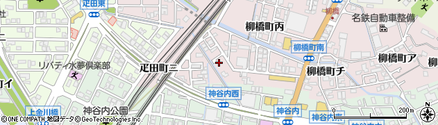 石川県金沢市柳橋町甲43周辺の地図